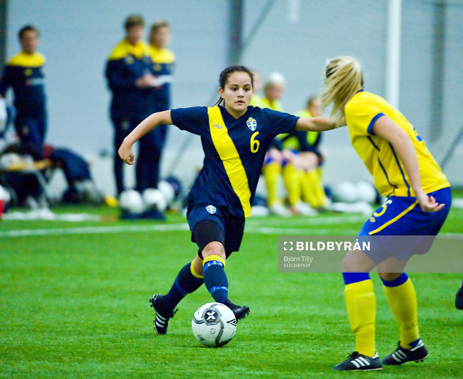 Malin Diaz, Blåa