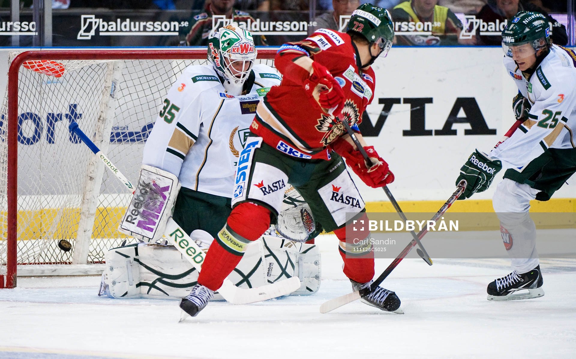 Fredrik Pettersson-Wentzel, målvakt, Färjestad, mål av