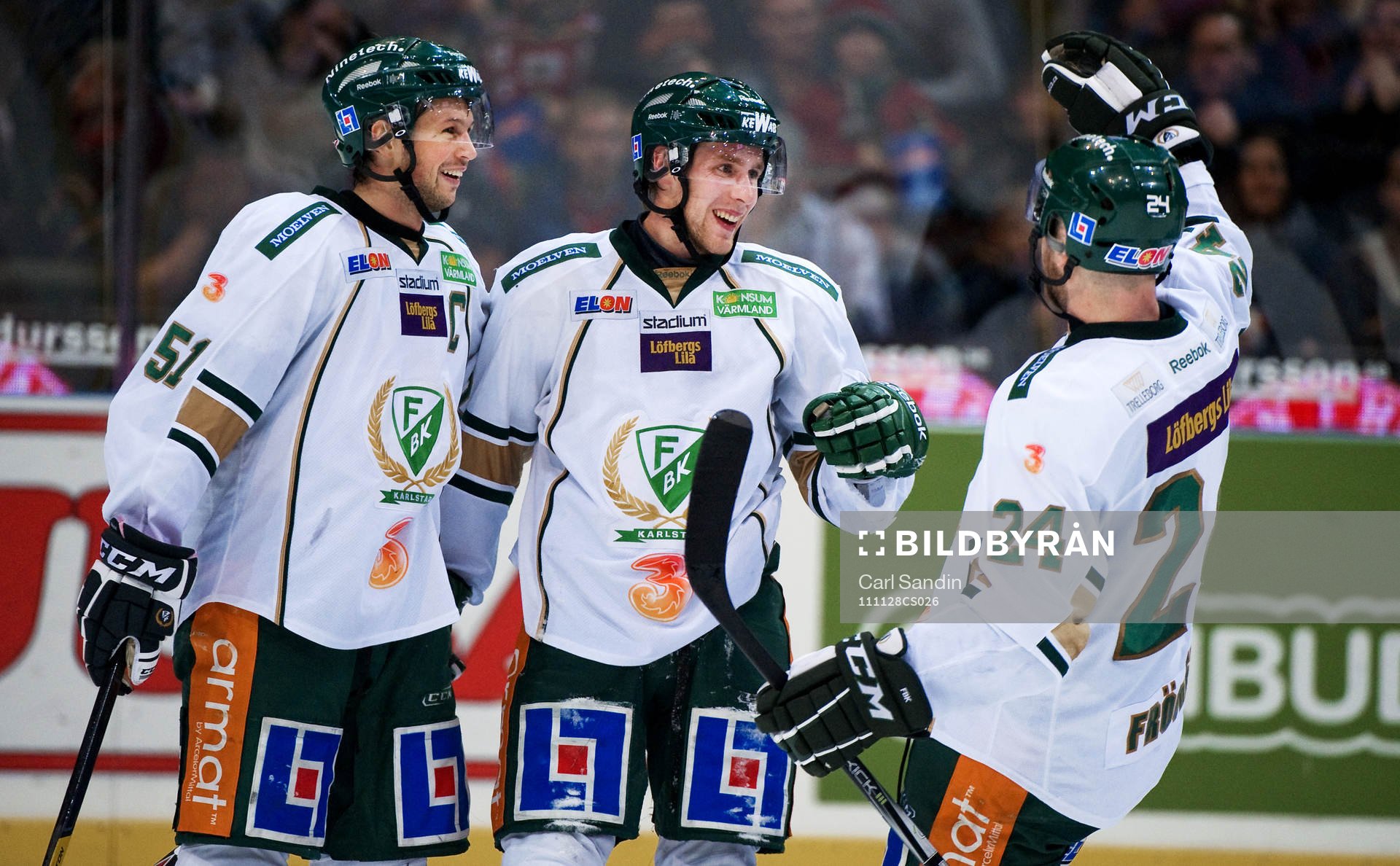 Rickard Wallin, Per Åslund, Jonas Frögren, Färjestad,