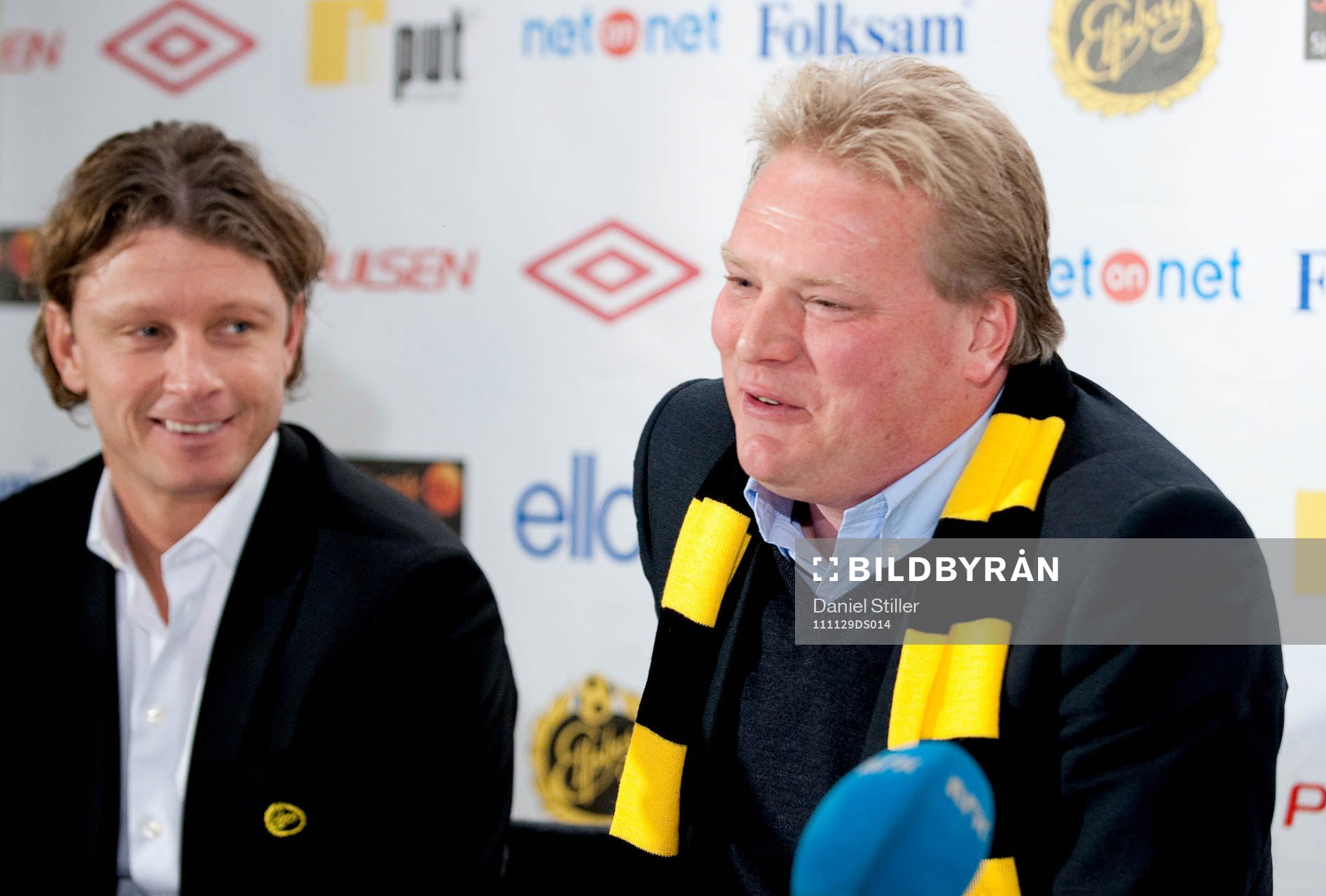 Elfsborg presenterar ny tränare Jörgen Lennartsson