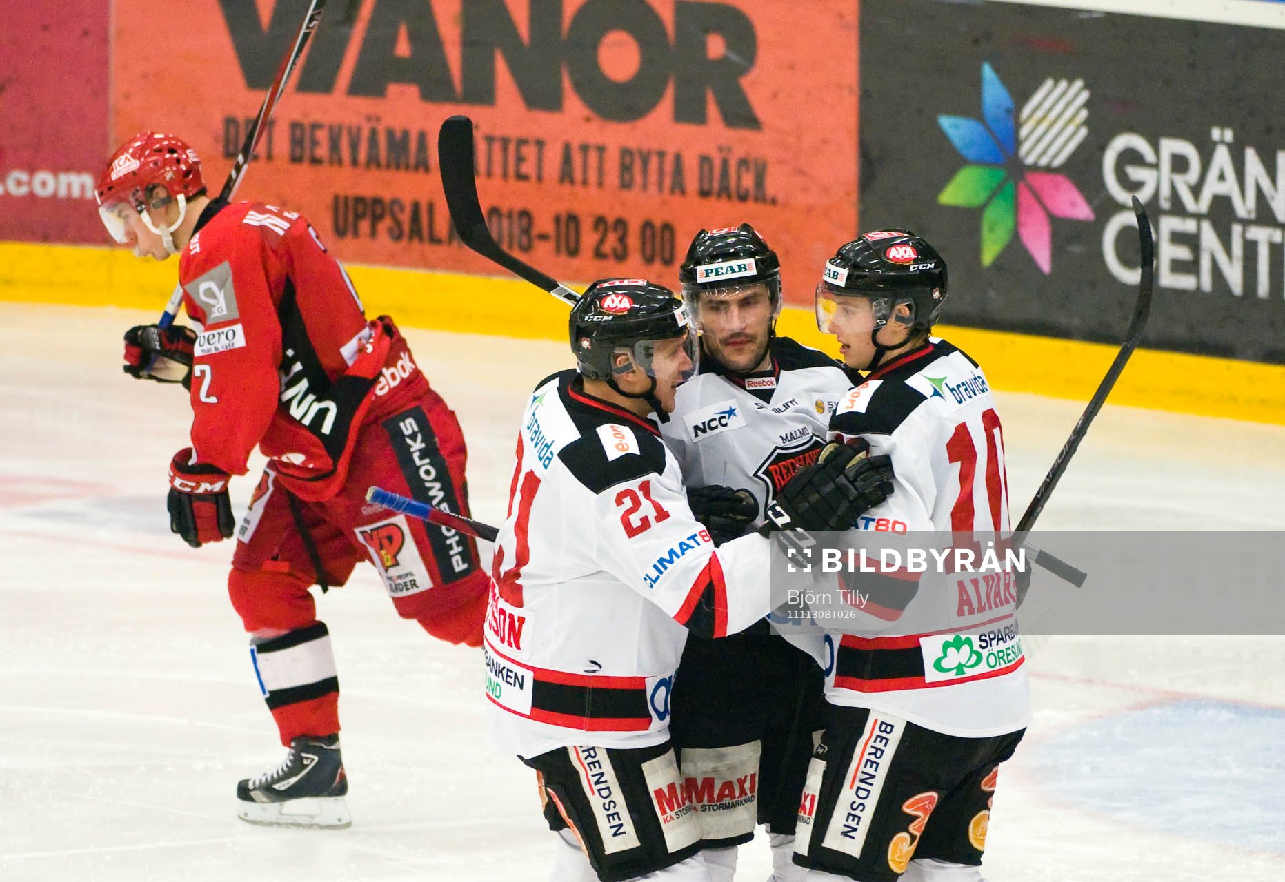 Jesper Mattsson, Ivan Ciernik och Robin Alvarez, Malmö