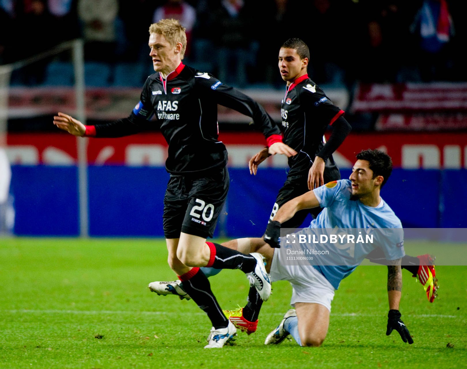 Jiloan Hamad, Malmö och Rasmus Elm och Adam Maher, Alkmaar