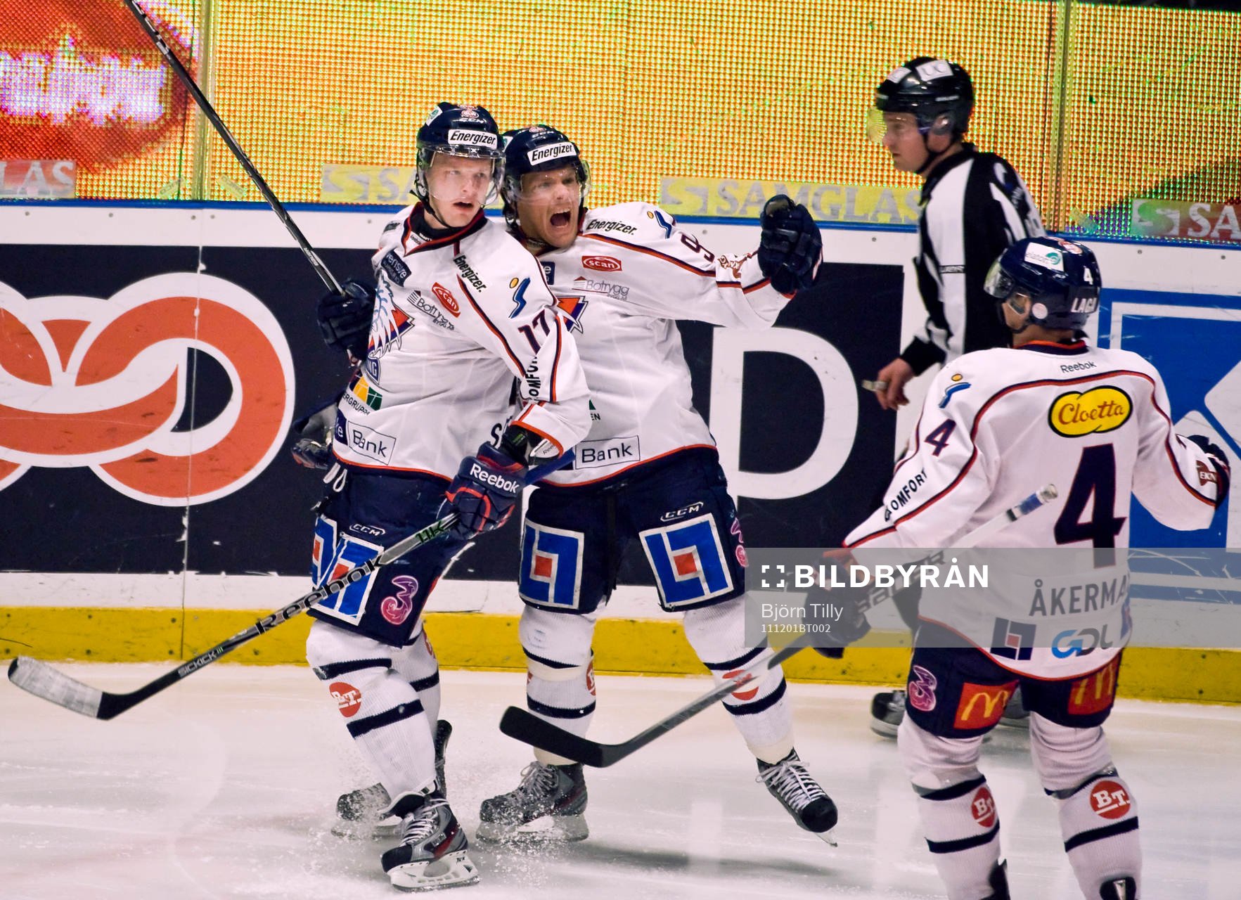 Carl Söderberg och Andreas Jämtin, Linköping, jubel