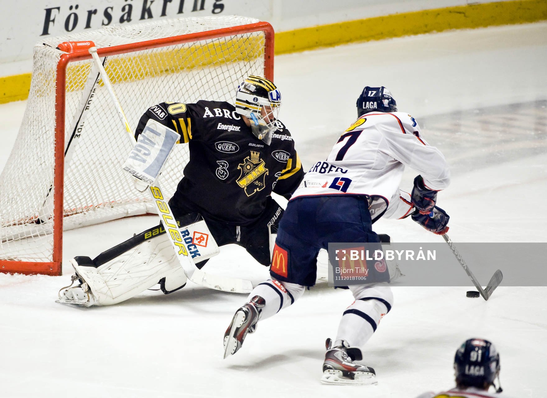 Carl Söderberg, Linköping på väg att göra 1-2 på