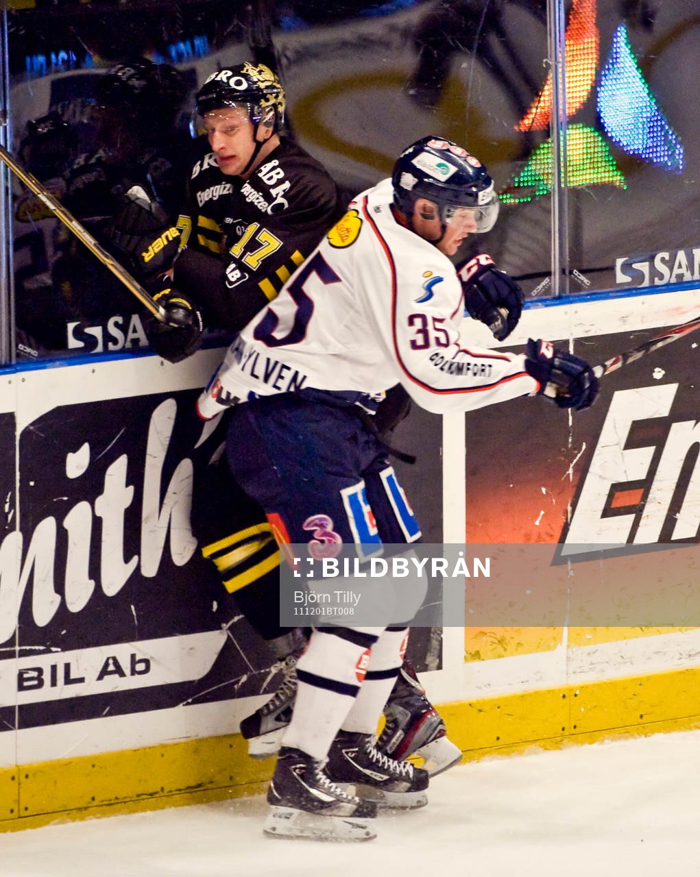 Fredrik Carlsson, AIK och Martin Ylven Laumann, Linköping