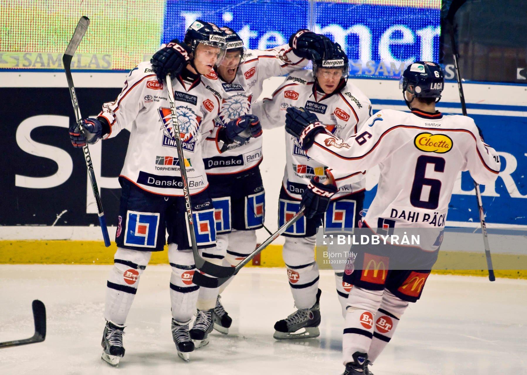 Carl Söderberg, Andreas Jämtin och Johan Åkerman,