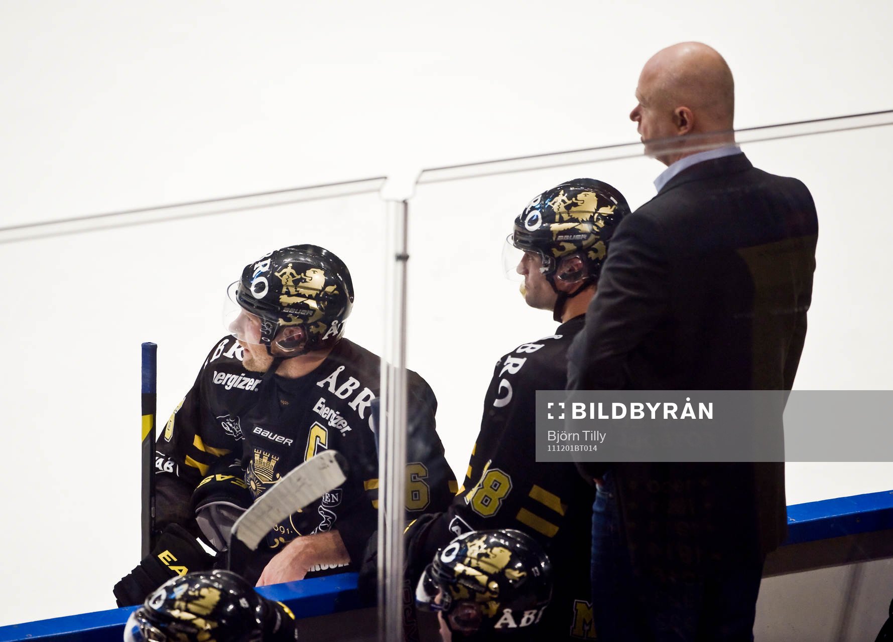 Dick Tärnström, Kent McDonell och Roger Melin, tränare,