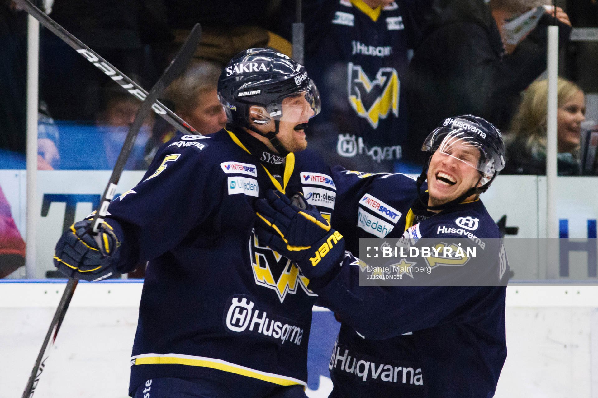 Mikko Luoma, HV71 jubel