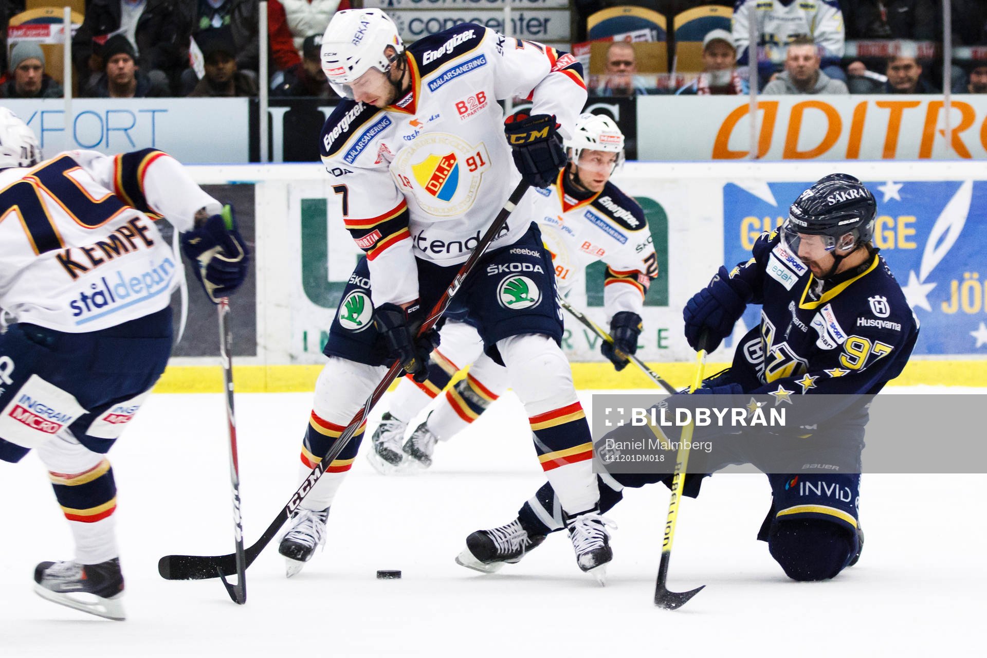 Per Ledin, HV71, Andreas Holmqvist, Djurgården