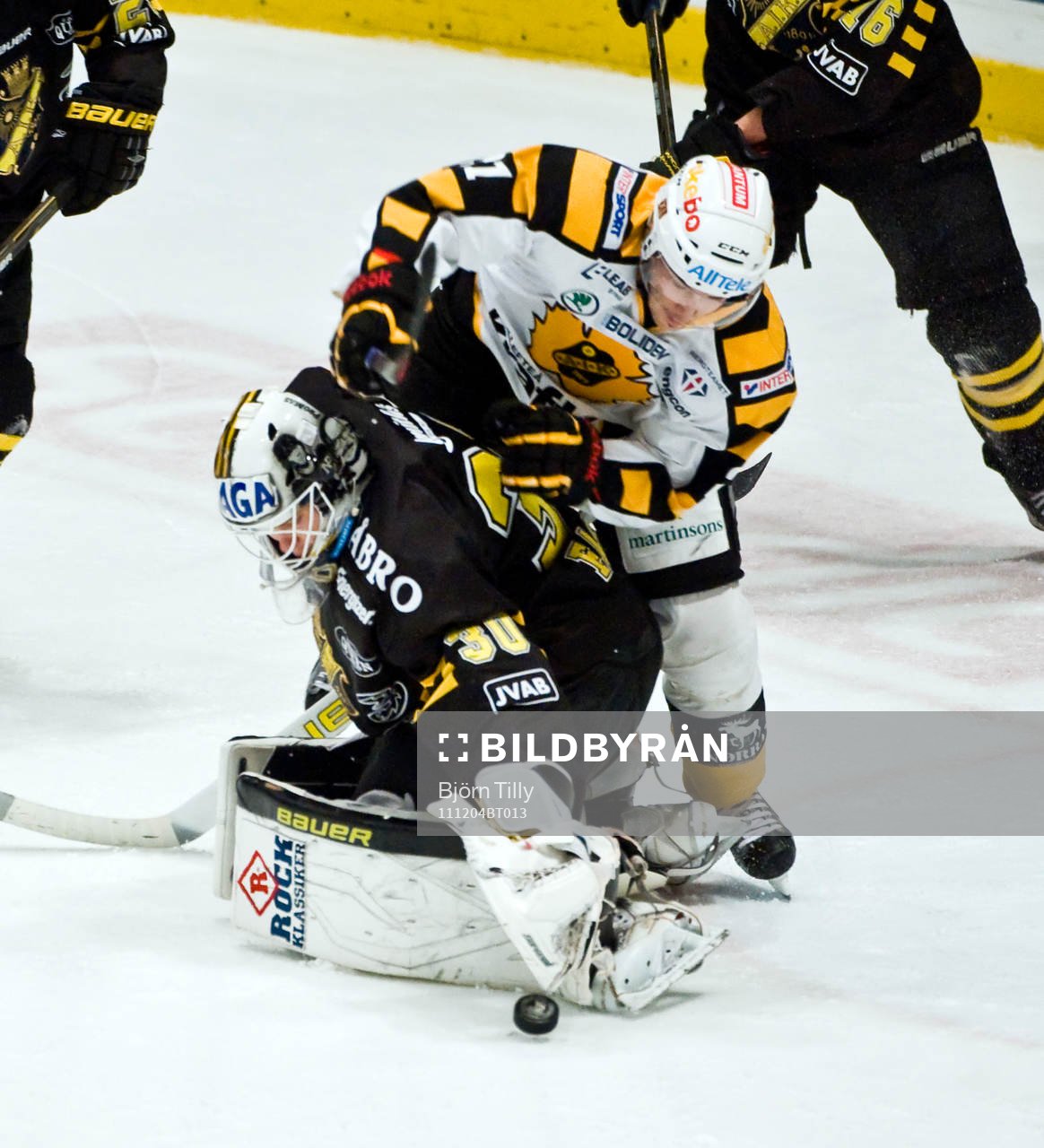 Jimmie Ericsson, Skellefteå och Viktor Fast, målvakt, AIK