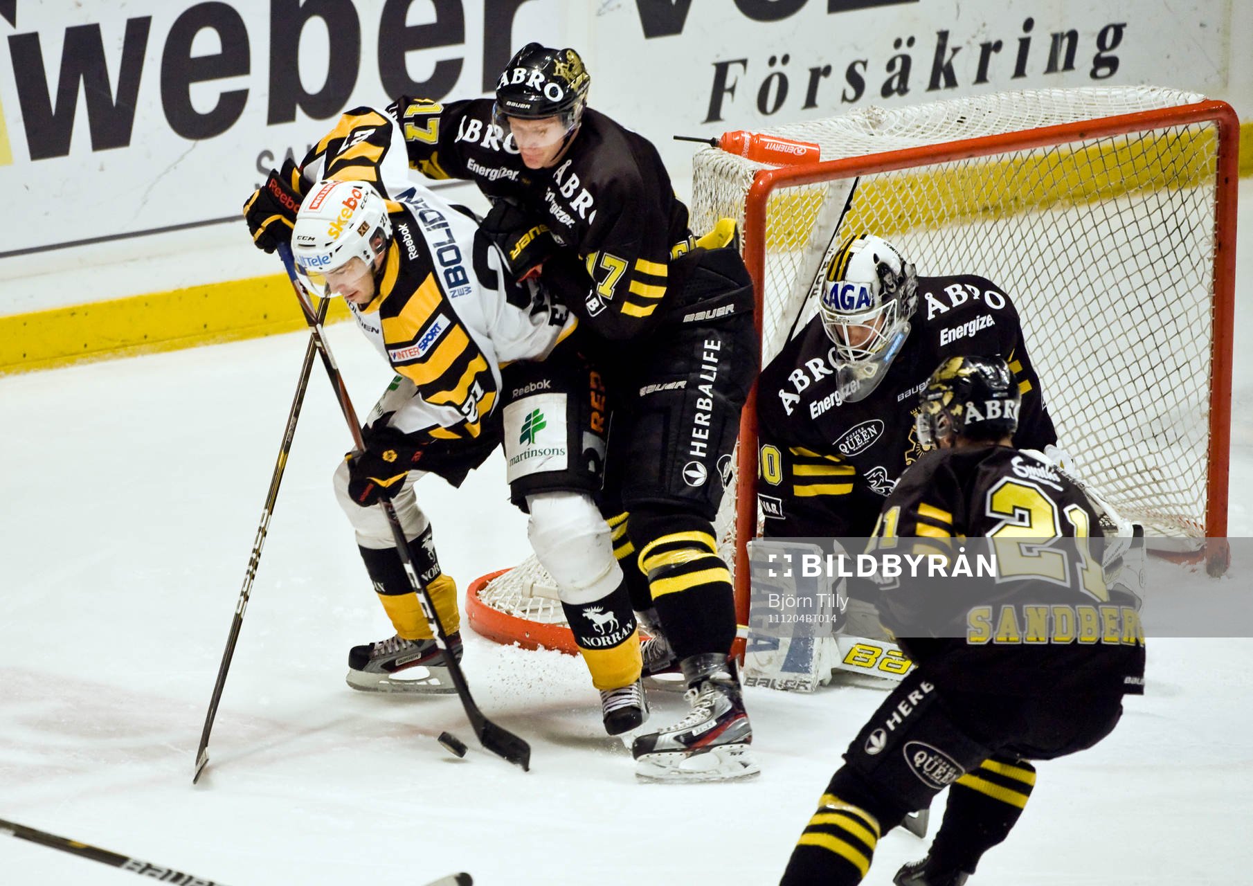 Jimmie Ericsson, Skellefteå, Fredrik Carlsson och Viktor