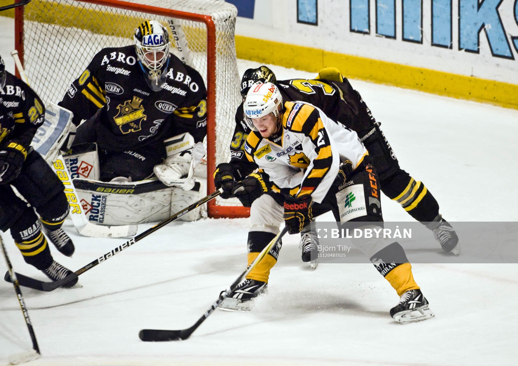 Viktor Fast, målvakt, AIK och Martin Lundberg, Skellefteå