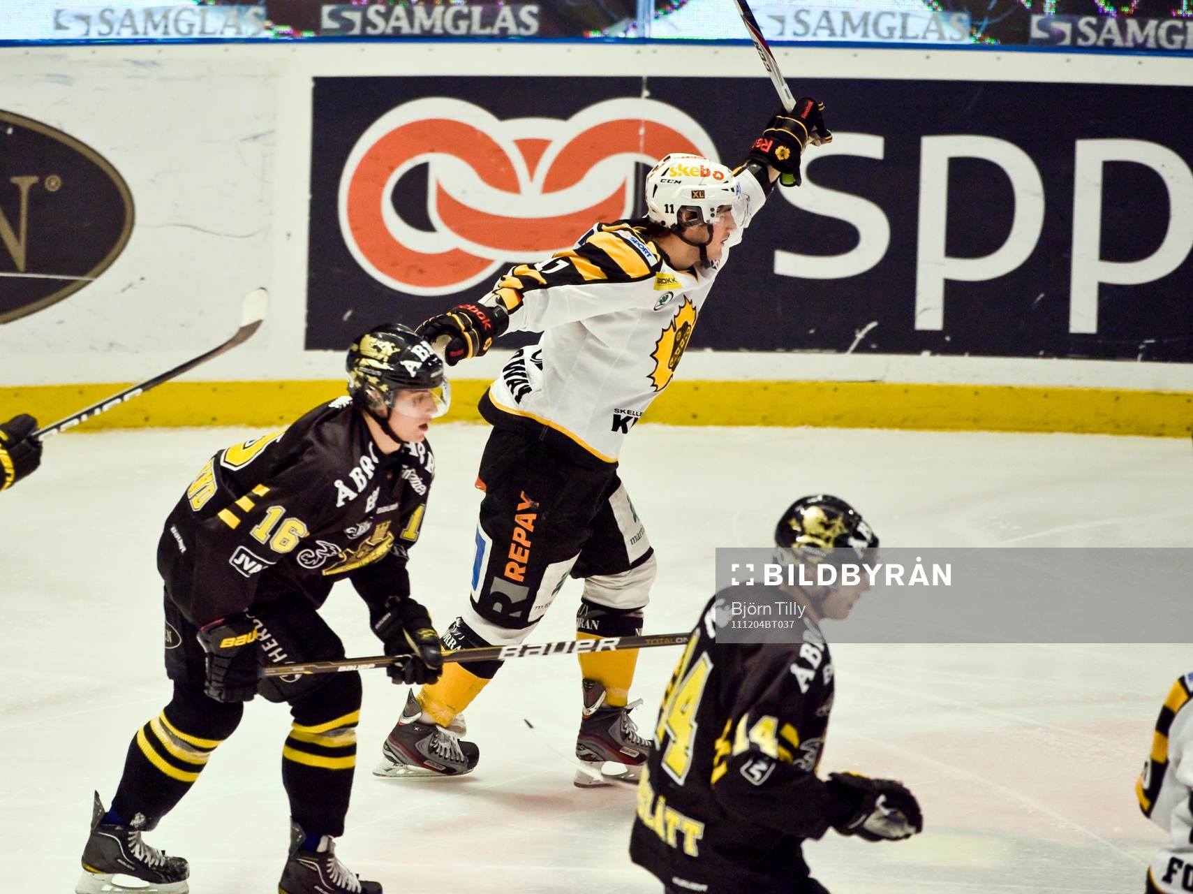 George Holloway, Skellefteå, jubel