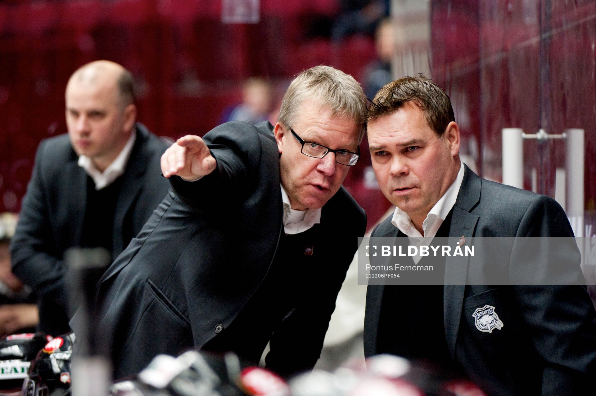 Stefan Nyman, Sportchef, Ulf Taavola, assisterande