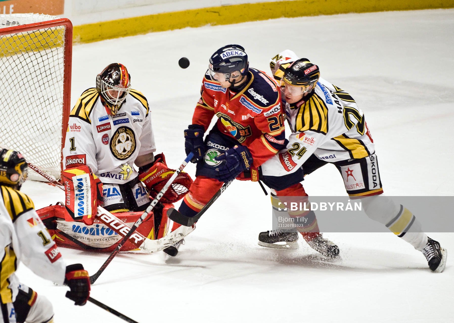 Niklas Svedberg, målvakt, Brynäs, Christian Eklund,