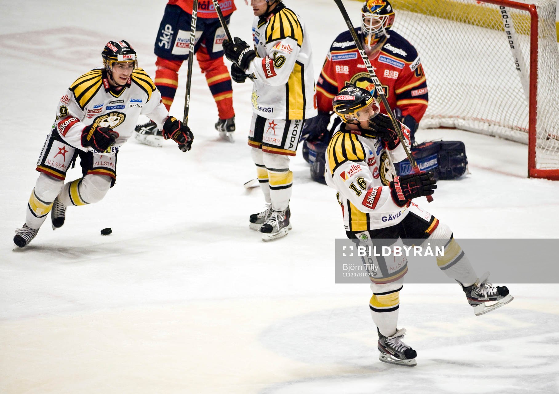 Calle Järnkrok, Brynäs, Gustaf Wesslau, målvakt,