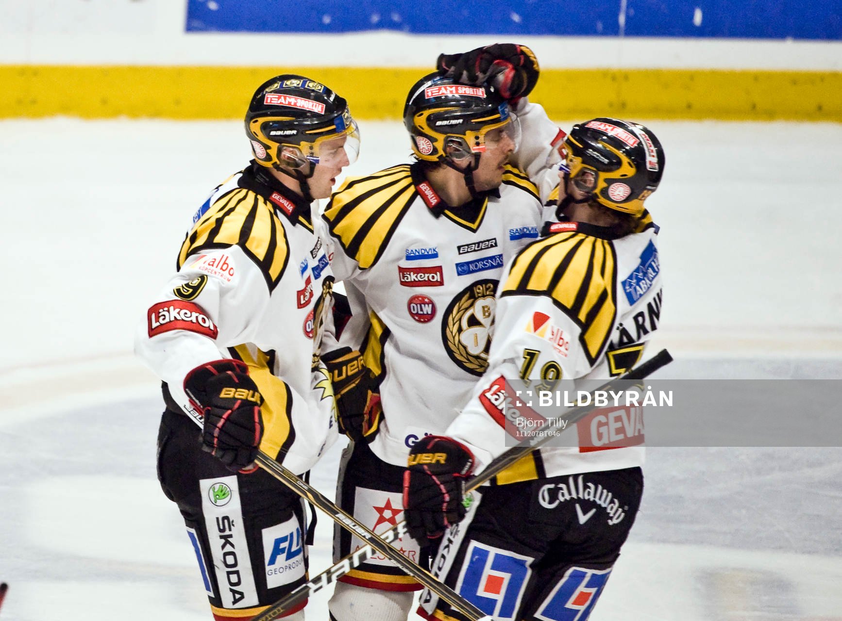Niclas Andersén Daniel Widing och Calle Järnkrok, Brynäs