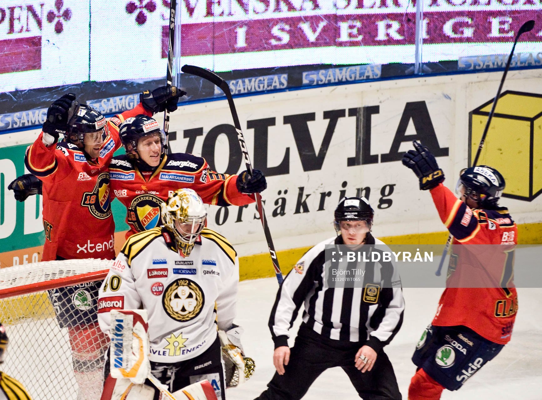Mathias Tjärnqvist, John Norman, Djurgården, jubel och