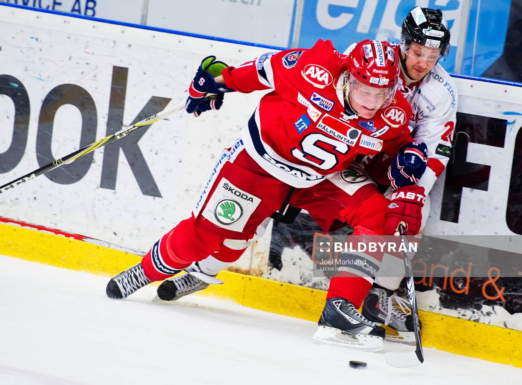 Mathias Månsson, Södertälje, kämpar mot Marcus