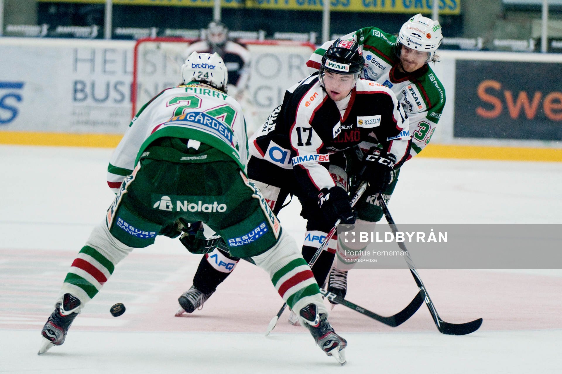 Pontus Westerholm, Malmö, Daniel Sondell, Rögle