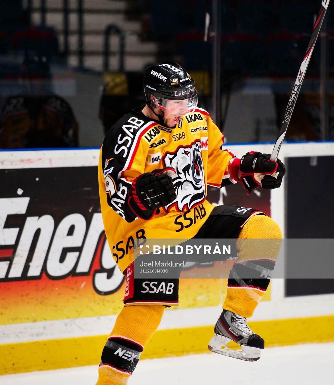 Chris Abbott, Luleå, jubel
