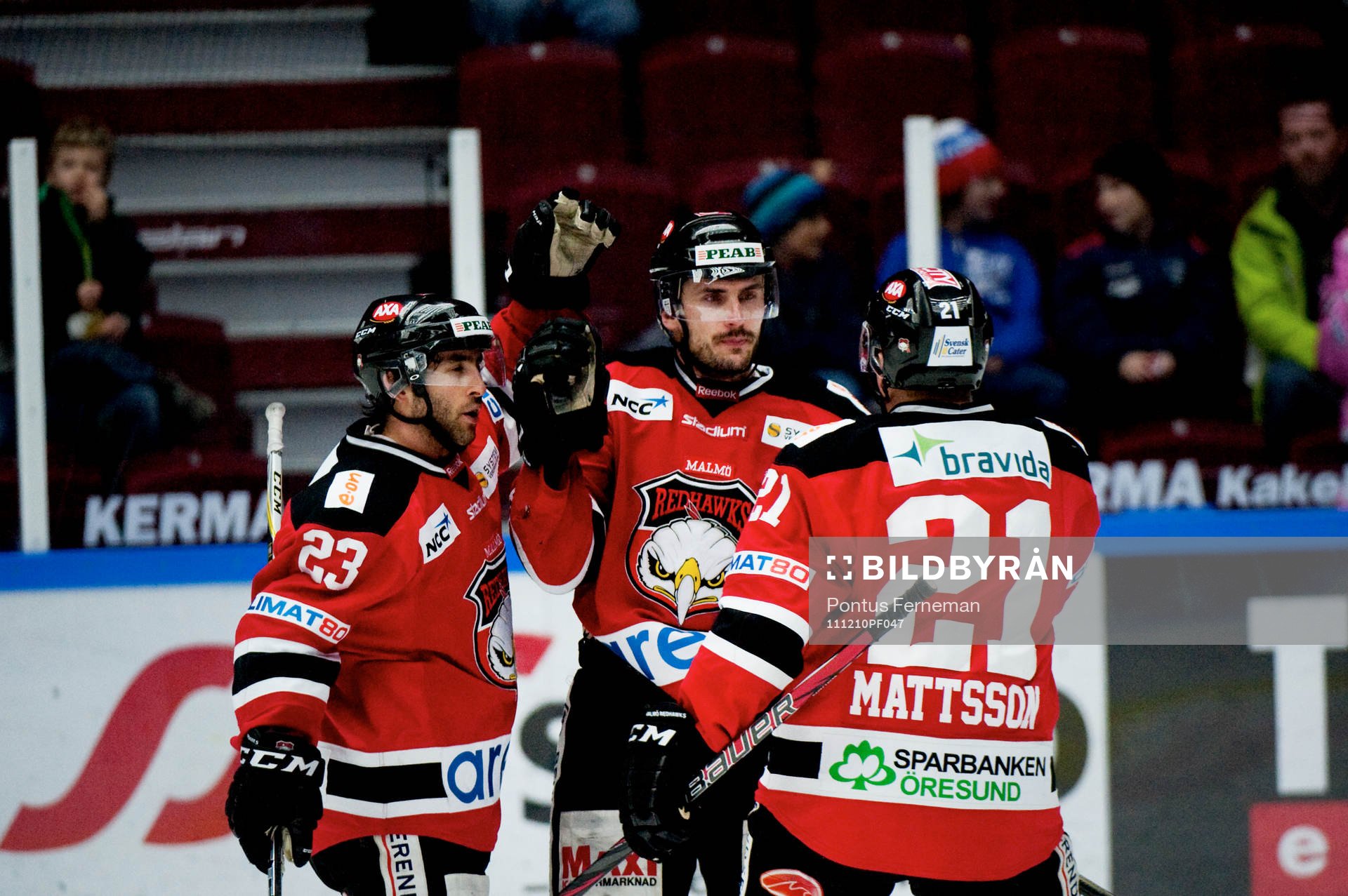 J.D Forrest, Ivan Ciernik, Jesper Mattsson, Malmö, jubel