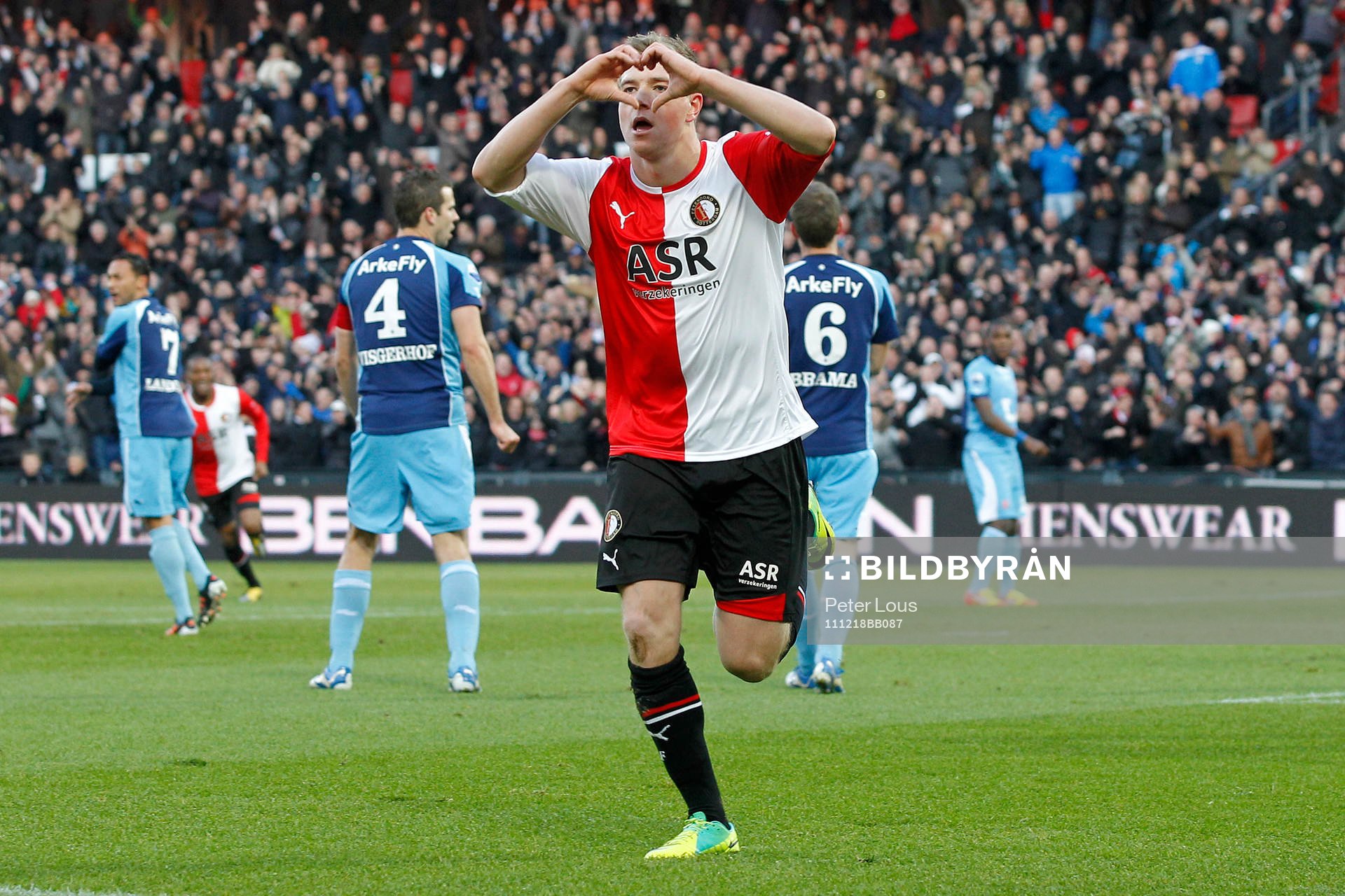John Guidetti, Feyenoord, jubel
