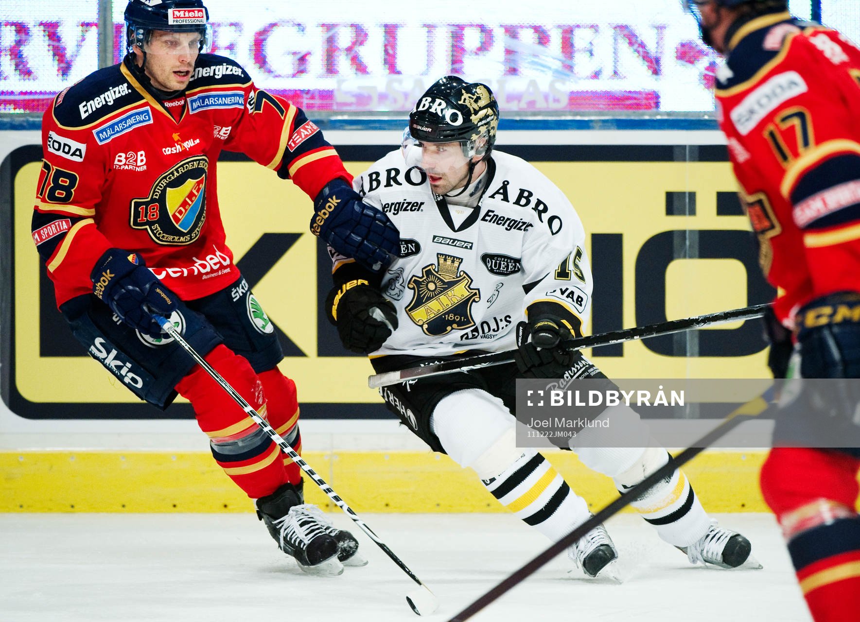 Josef Boumedienne, Djurgården, och Rastislav Pavlikovsky,