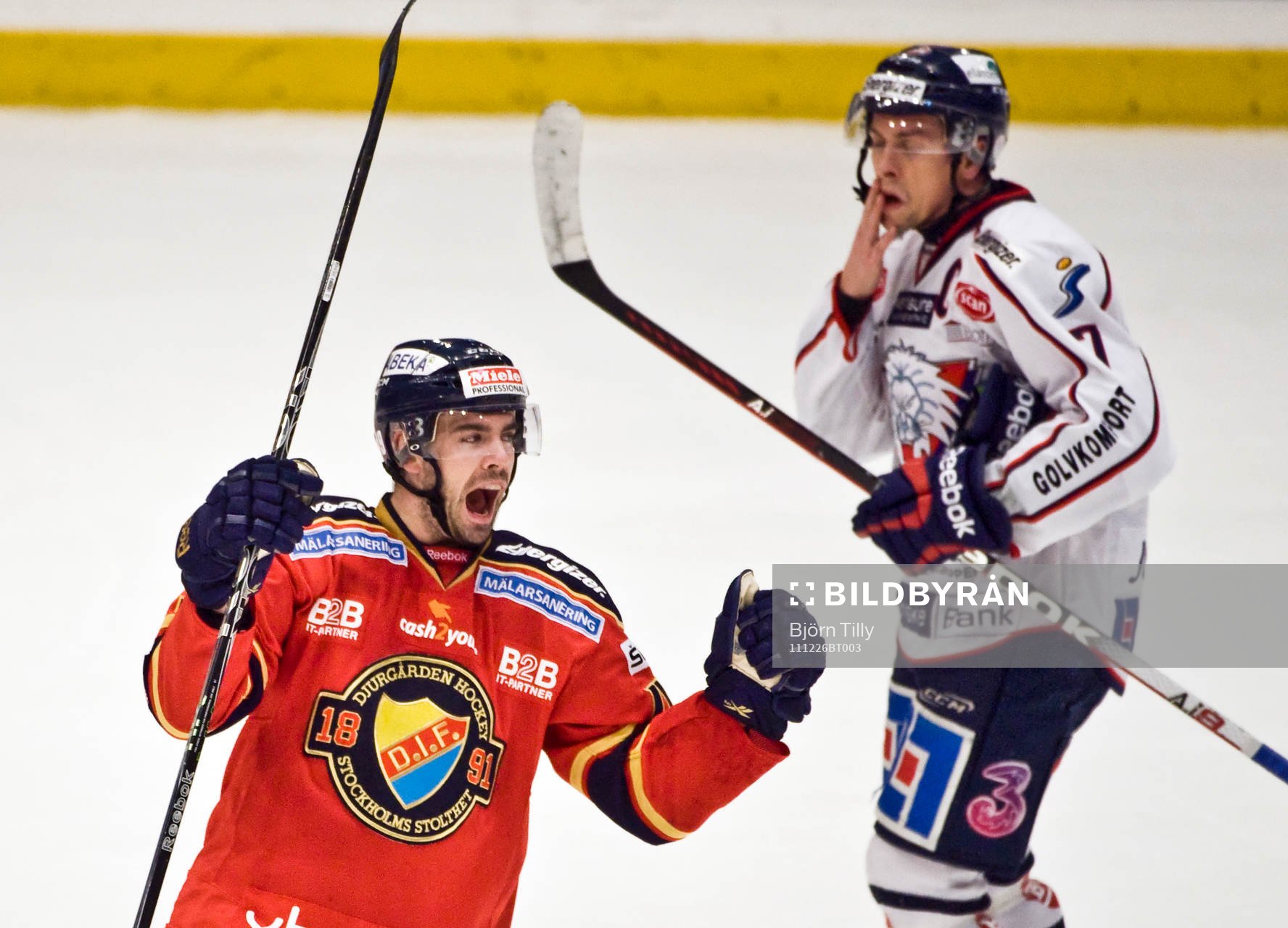 Kyle Klubertanz, Djurgården och Magnus Johansson,