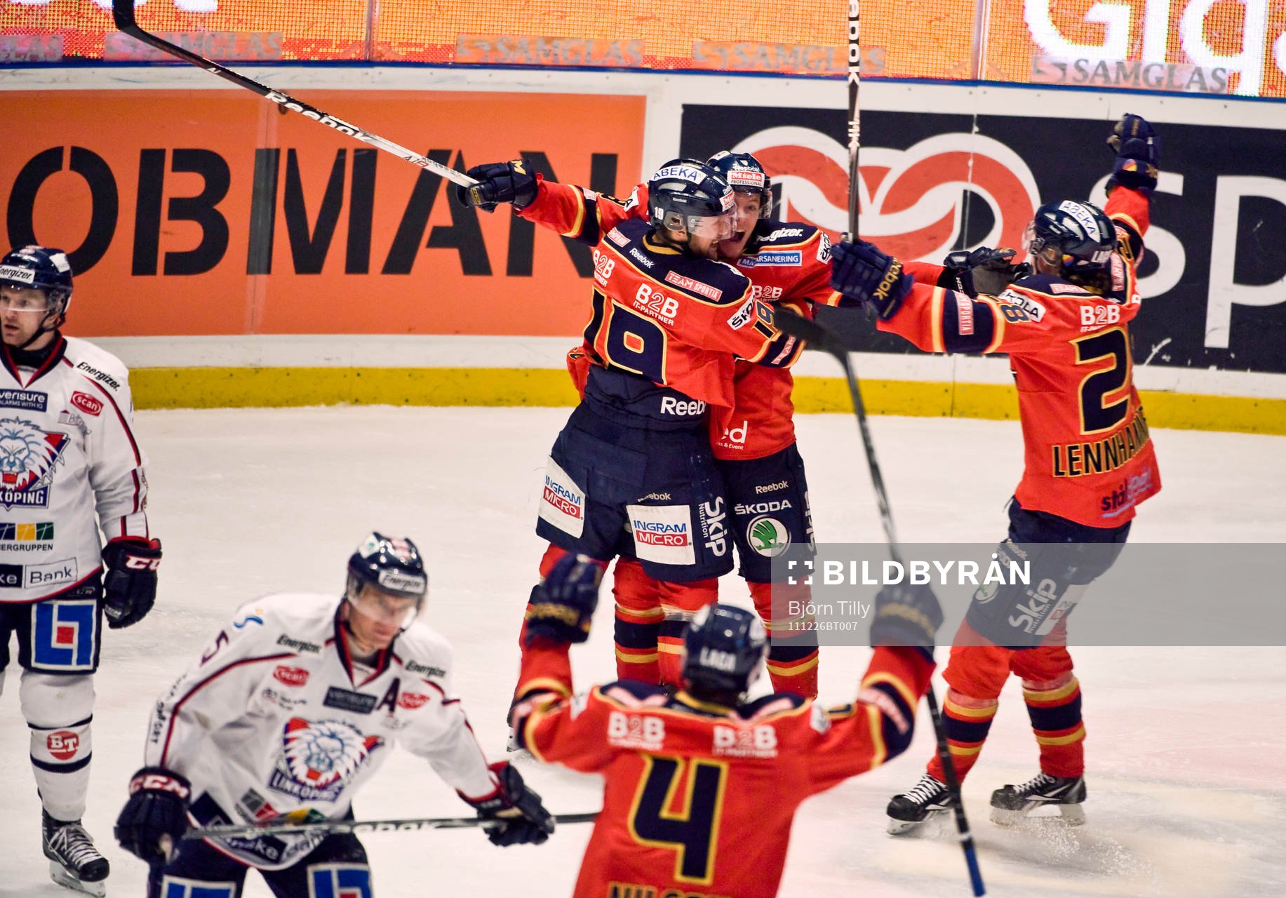Jimmie Ölvestad, Jonas Almtorp och Kim Lennhammer,