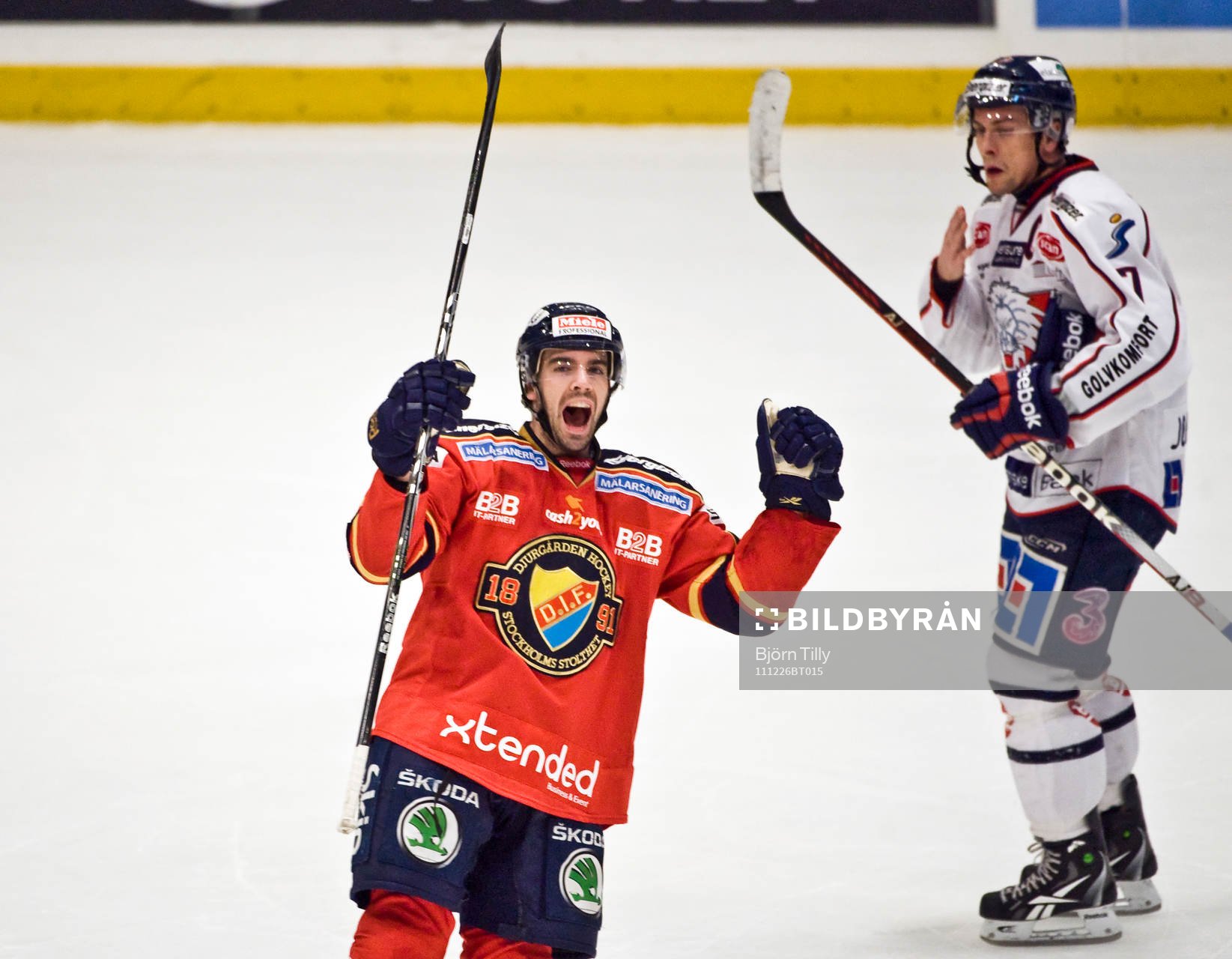 Kyle Klubertanz, Djurgården och Magnus Johansson,