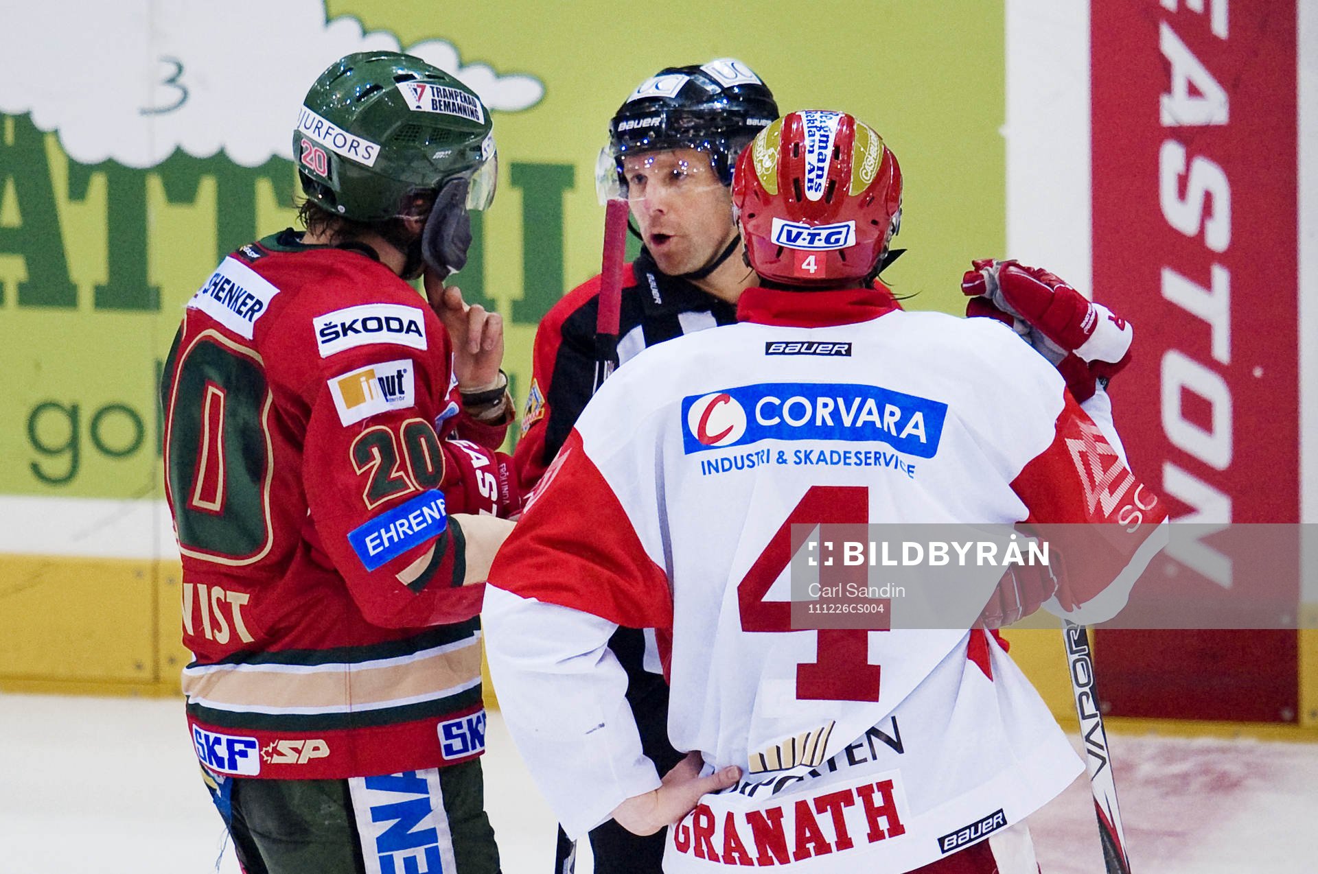 Joel Lundqvist, Frölunda och Elias Granath, Timrå snackar