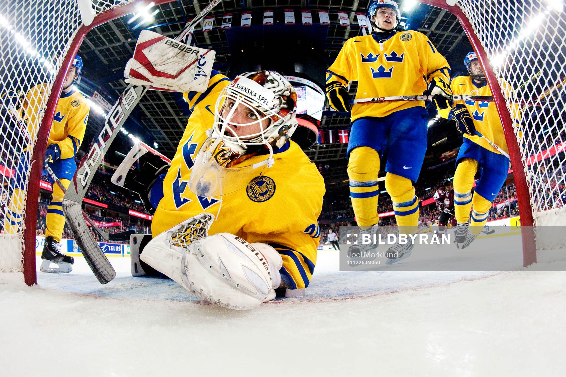 Johan Gustafsson, målvakt, Sverige