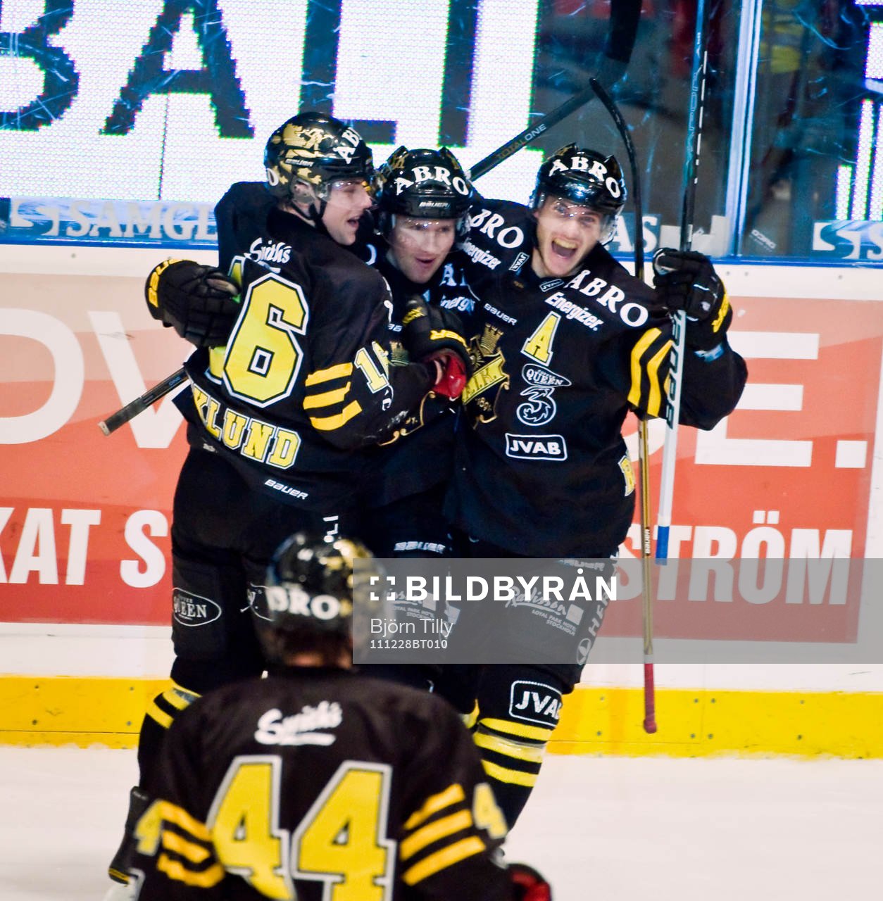 Tobias Viklund, Oscar Ahlström och Christian Sandberg,