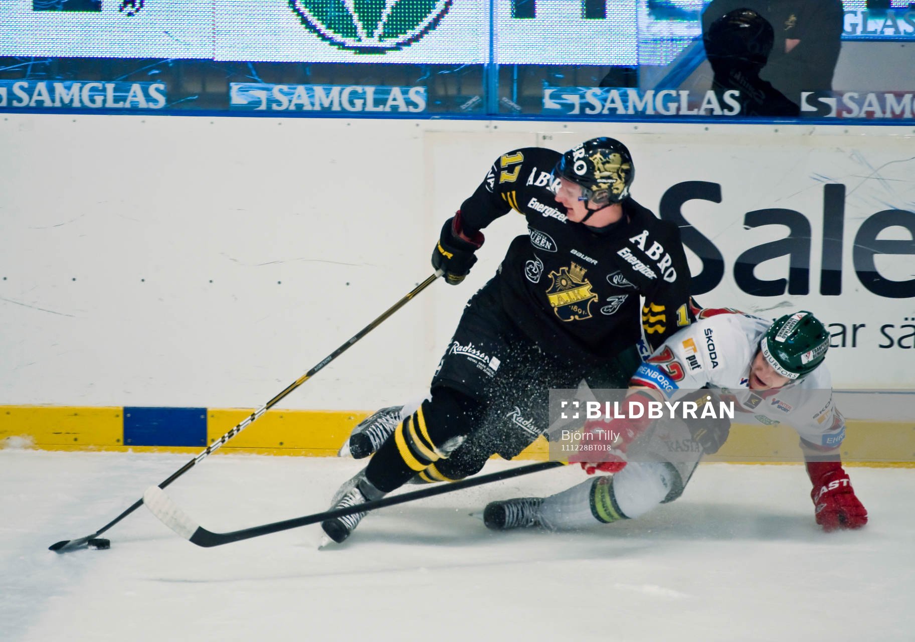 Fredrik Carlsson, AIK och Robin Lindqvist, Frölunda
