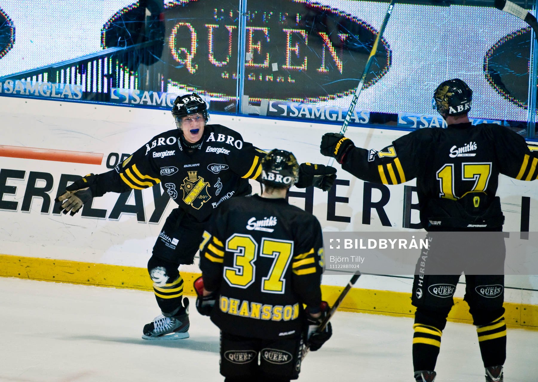 Richard Gynge, AIK, jubel