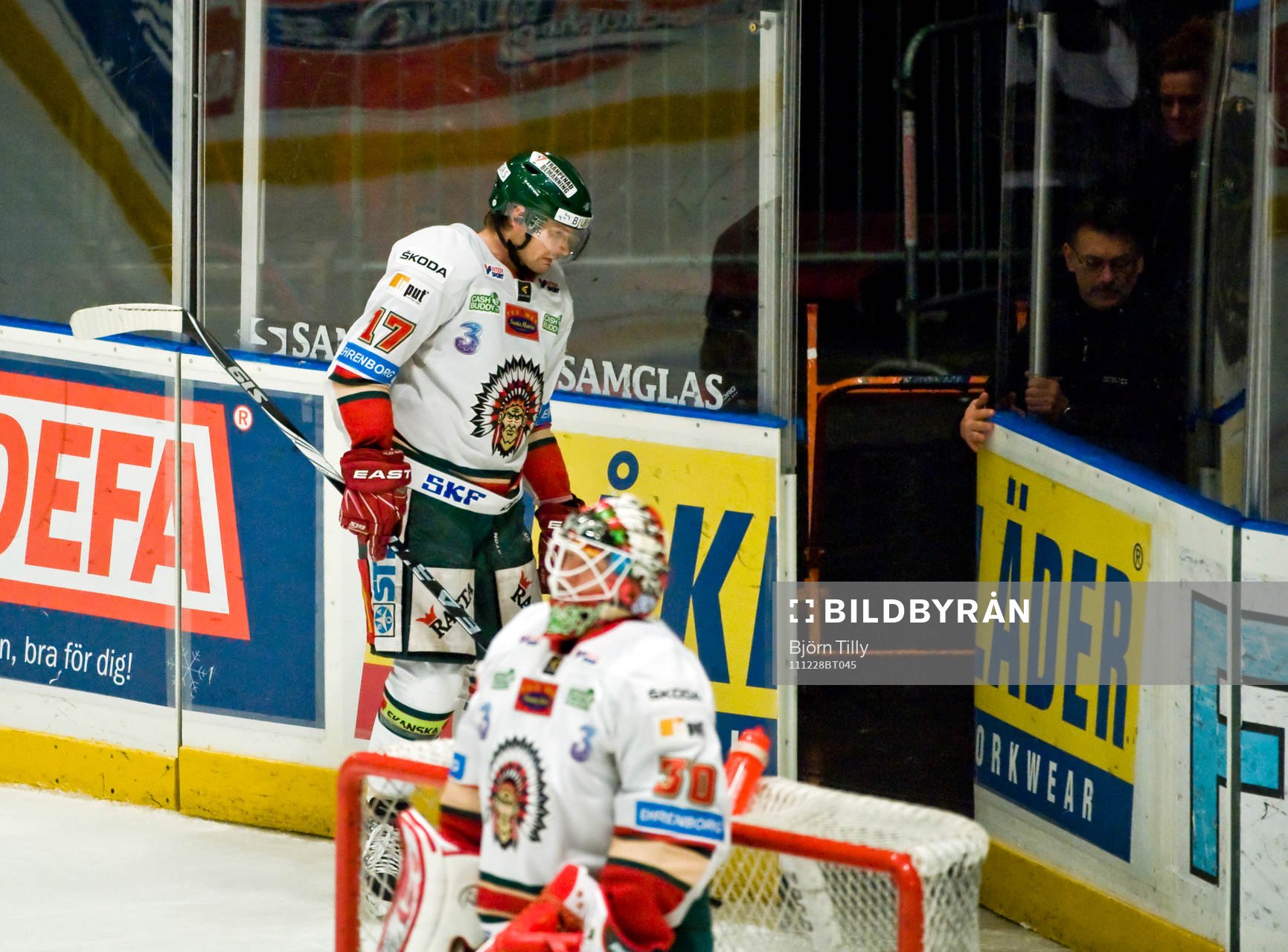 Jari Tolsa, Frölunda fick matchstraff