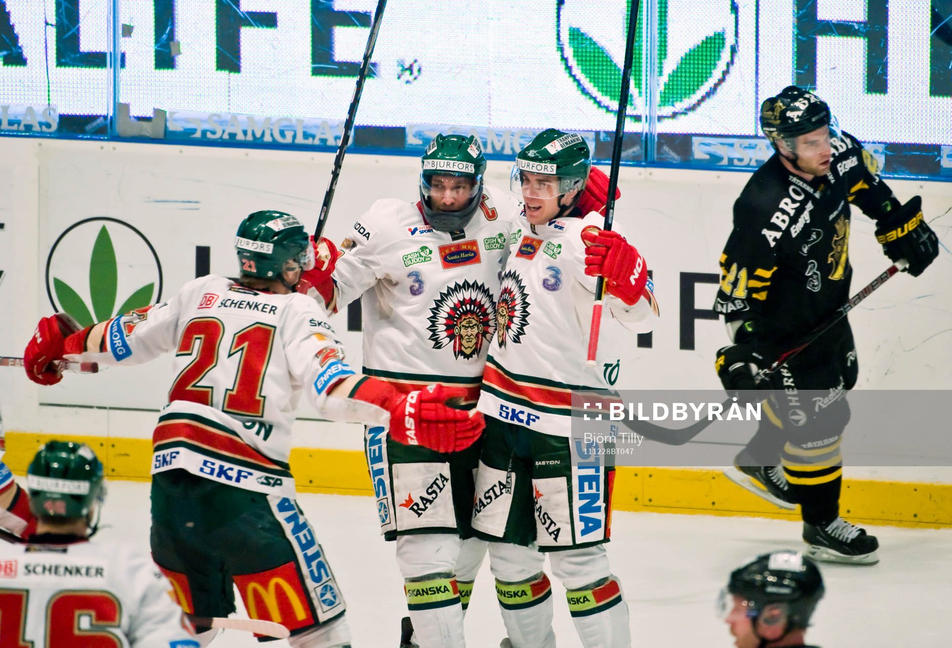 Joel Lundqvist, Henrik Tömmernes, Frölunda, jubel och