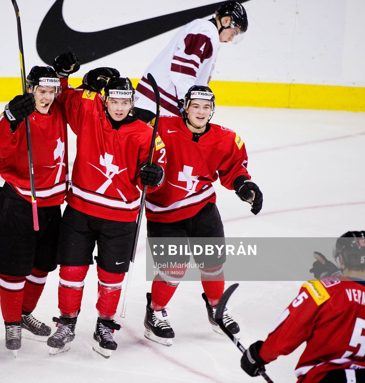 Gaetan Haas, Sven Andrighetto och Alessio Bertaggia,