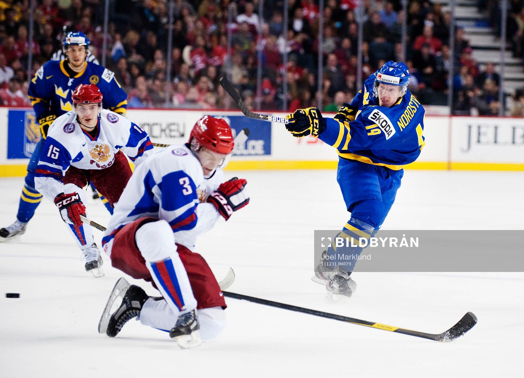 Joakim Nordström, Sverige, skott