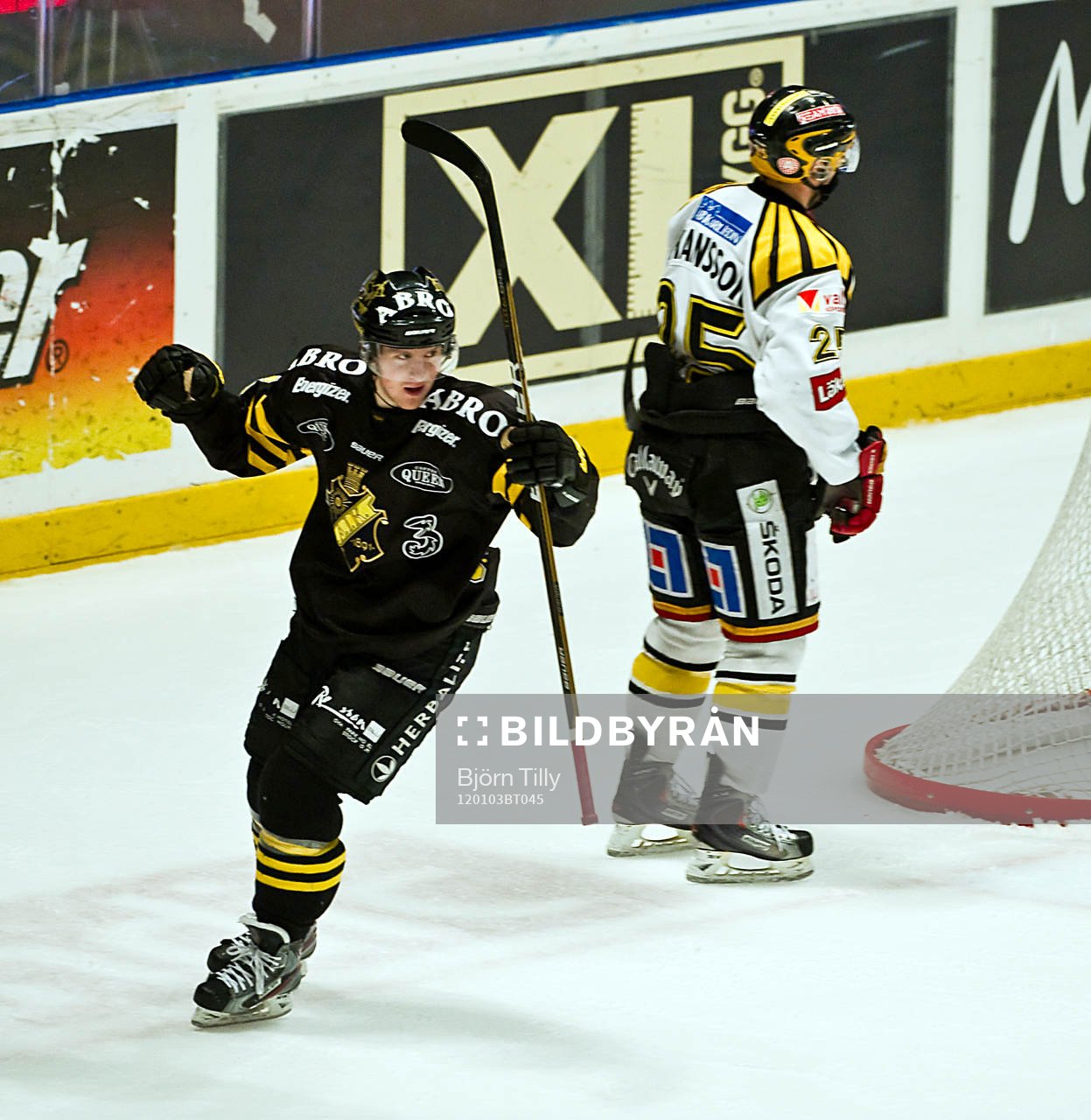 Oscar Ahlström, AIK , glädje, jubel