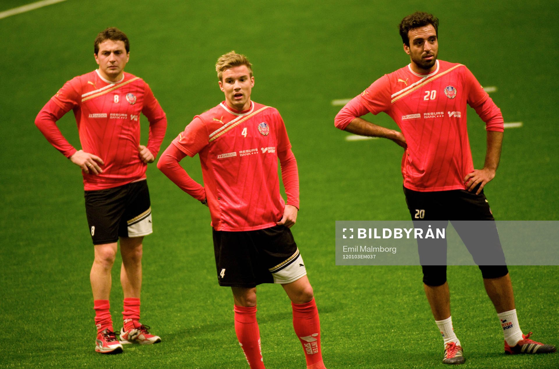 Ardian Gashi, Marcus Bergholtz och Abdul Khalilli