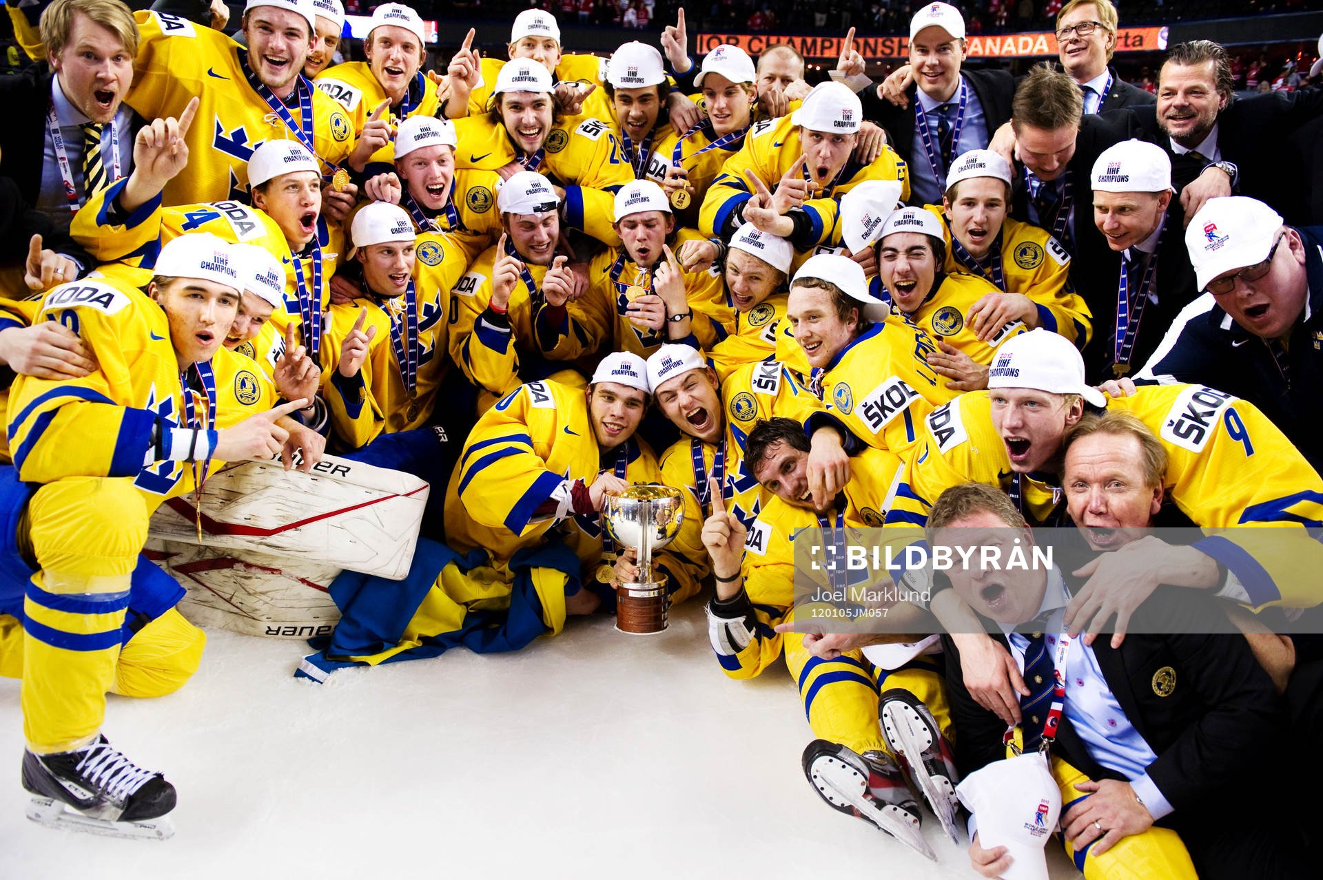 Sverige tog JVM-guld
