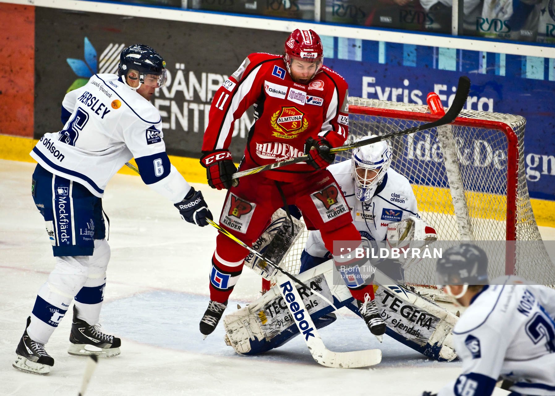 Patrik Hersley, Leksand, Johan Berggren, Almtuna och Erik