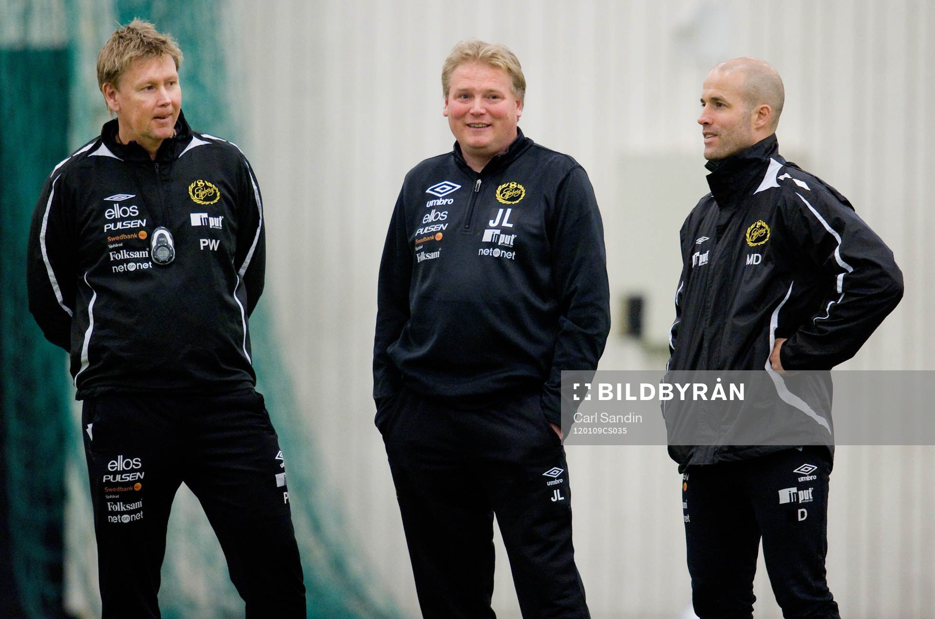 Peter Wettergren, tränare, Jörgen Lennartsson, tränare,