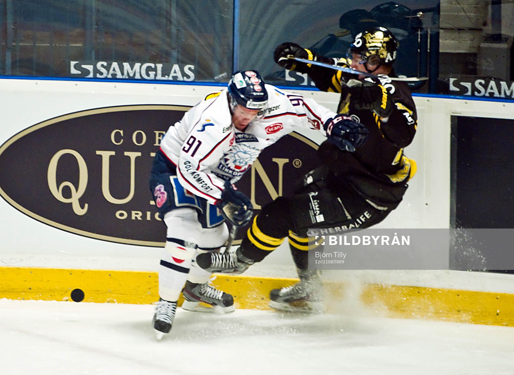 Andreas Jämtin, Linköping och Fredrik Carlsson, AIK