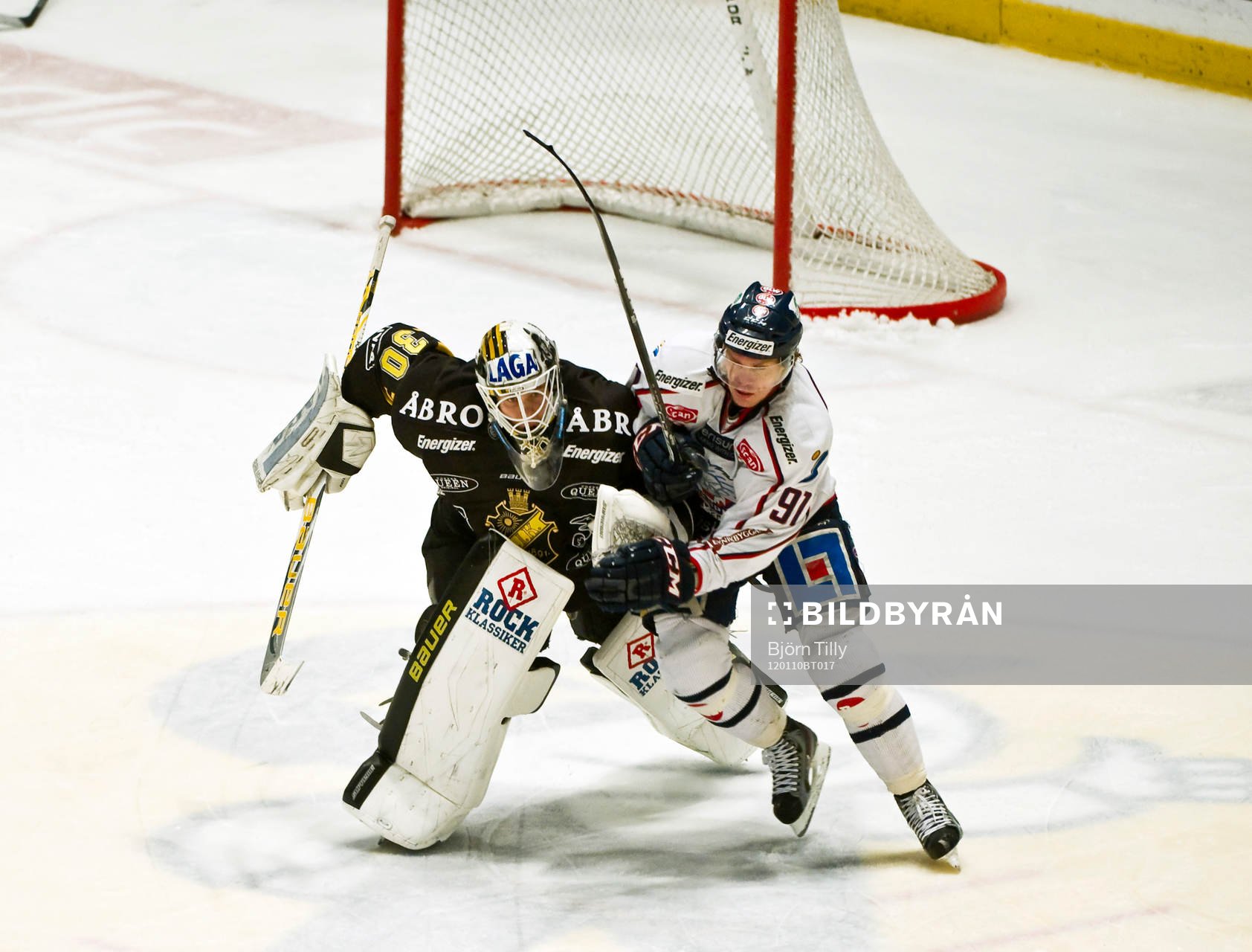 Viktor Fast, målvakt, AIK och Andreas Jämtin, Linköping