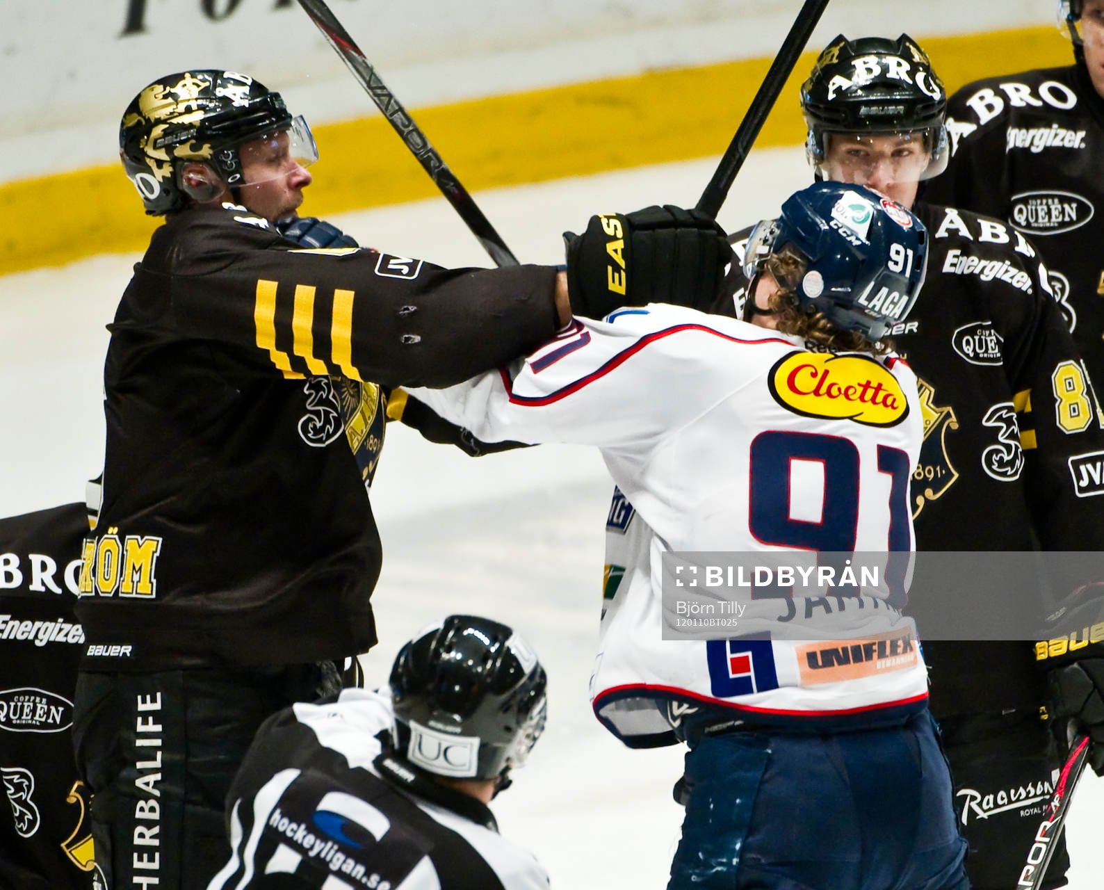 Dick Tärnström, AIK och Andreas Jämtin, Linköping.
