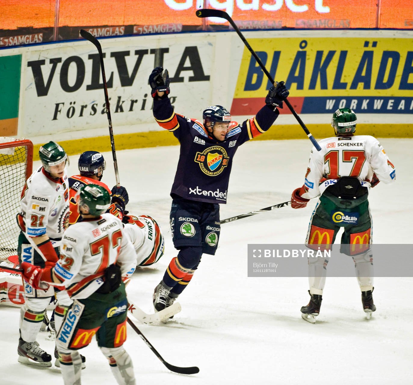 Mathias Tjärnqvist, Djurgården jubel