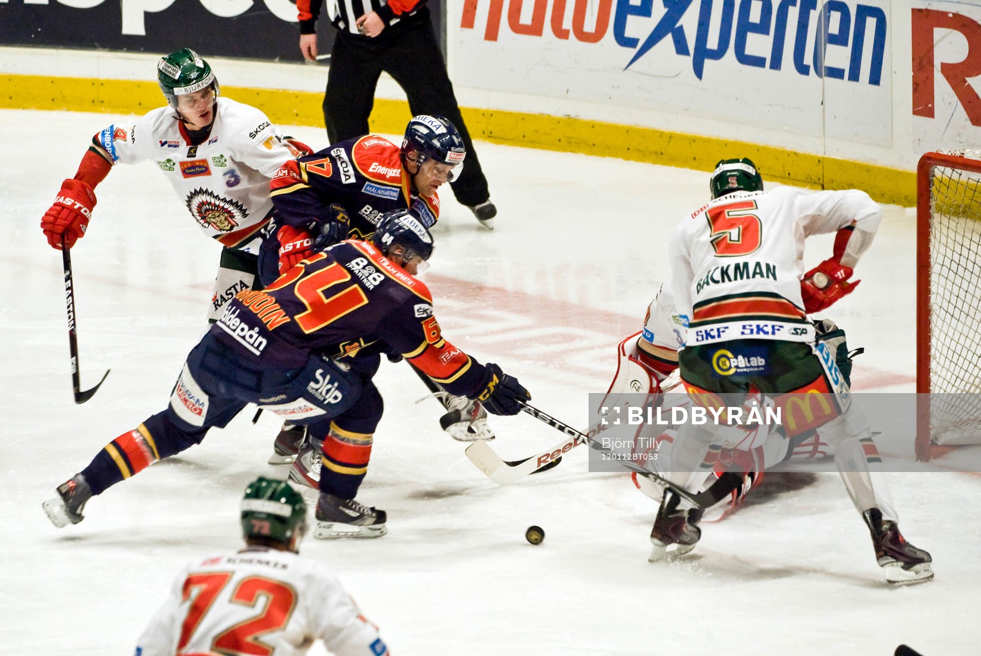 Viktor Svedberg, Frölunda, Mathias Tjärnqvist och Daniel